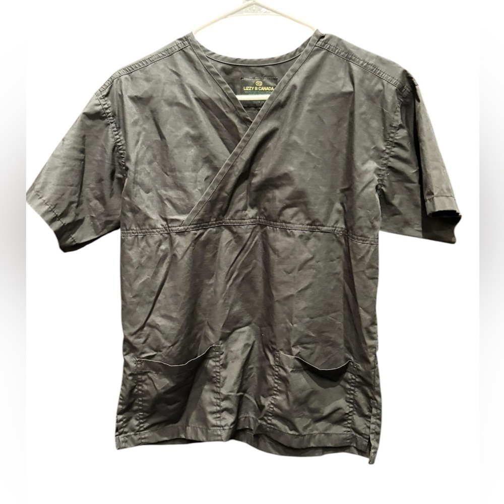 Lizzy cabana black Scrub Top XS